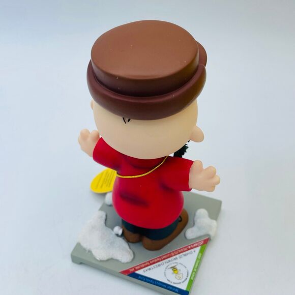 NEW Peanuts Charlie Brown Around Town Christmas Tree Figure 8429 Westland Gift - Picture 8 of 11